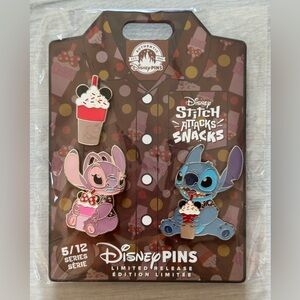 NWT Limited Edition Disney Parks Stitch Attacks Snacks  Ice Cream 5/12